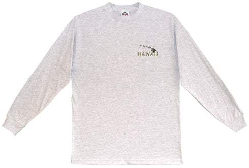 RJC Unisex Lifestyle Hawaii Island Long Sleeve Tee Shirt